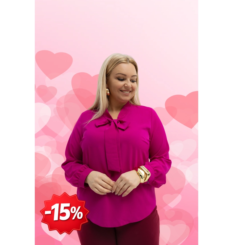 M46206 BLUZKA AMELIA FUKSJA